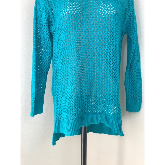 NWT Michael Kors Crochet Knit Sweater - Picture 3 of 7